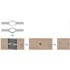 Vivolink VLSPMTC Metal Enforcement for Secure Mounting | VLSPMTC-MOUNT